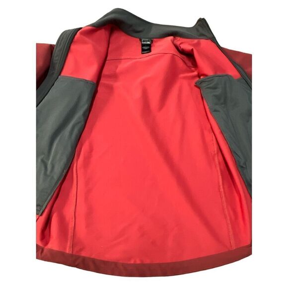 The north face softshell lightweight fast dry rdt zip up maroon burgundy jacket - Picture 7 of 10